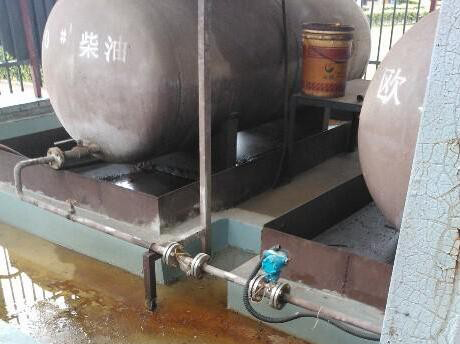 渦輪柴油流量計(jì)現(xiàn)場安裝使用圖